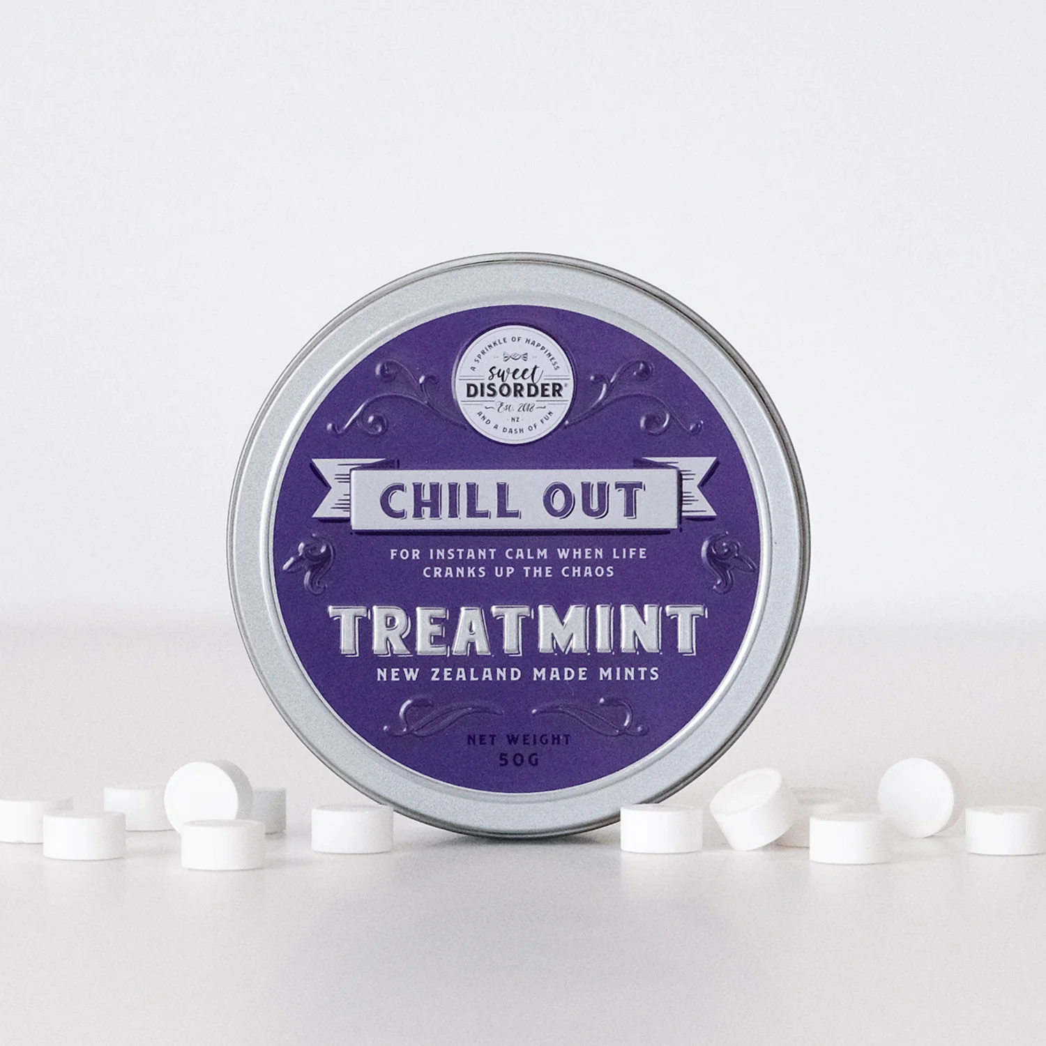 Chill Out Treatmint tin by Sweet Disorder
